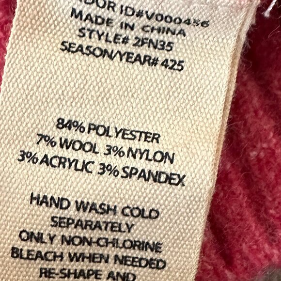 Soft Surorundings Sascha Fair Isle Quarter Zip Sweater XS Womens Extra Small - Picture 5 of 5